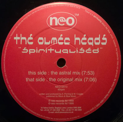 The Olmec Heads : Spiritualised (12", RP, Sti)