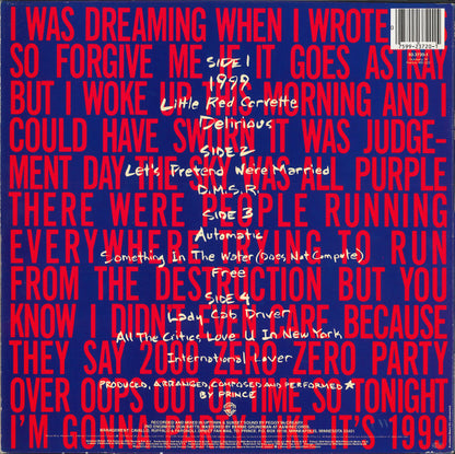 Prince : 1999 (2xLP, Album, RE)
