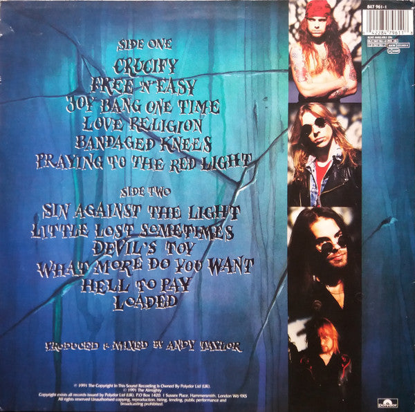 The Almighty : Soul Destruction (LP, Album)