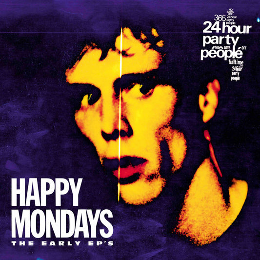 Happy Mondays : The Early EP's (12", EP, RE, RM, Gre + 12", EP, RE, RM, Ora + 12",)