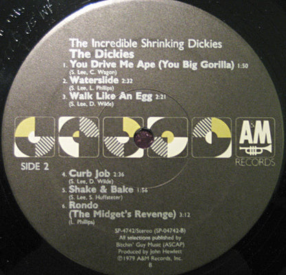 The Dickies : The Incredible Shrinking Dickies (LP, Album, RP)