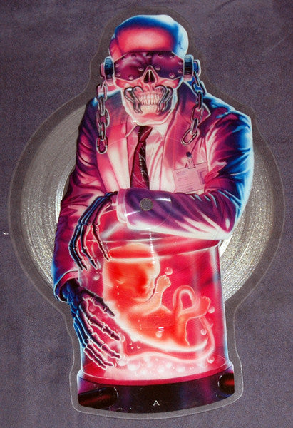 Megadeth : Hangar 18 (7", Shape, Single, Pic)