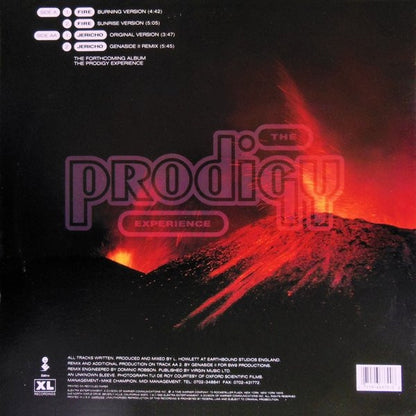 The Prodigy : Fire • Jericho (Strangely Limited Edition) (12", Single, Ltd)
