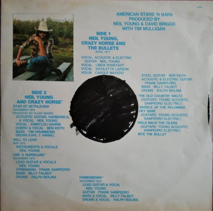 Neil Young : American Stars 'N Bars (LP, Album)