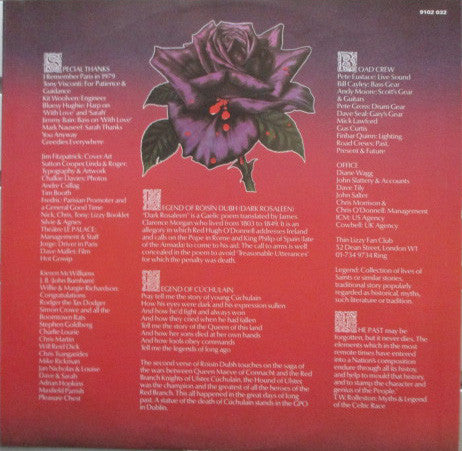 Thin Lizzy : Black Rose (A Rock Legend) (LP, Album)