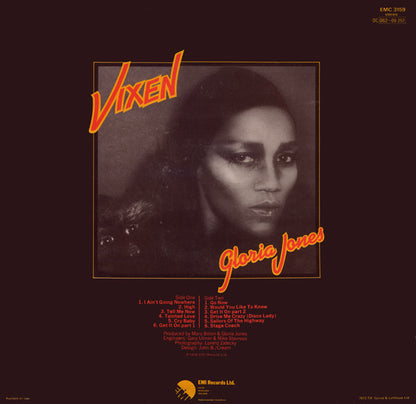Gloria Jones : Vixen (LP, Album)