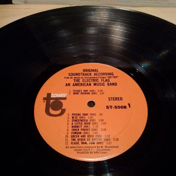 The Electric Flag : The Trip: Original Motion Picture Soundtrack (LP, Album)