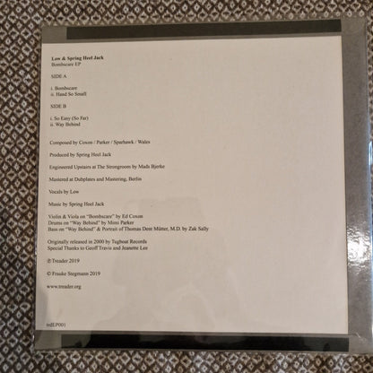 Low & Spring Heel Jack : Bombscare EP (12", EP, RE)