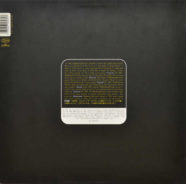 Theweddingpresent* : Hit Parade 1 (LP, Comp)