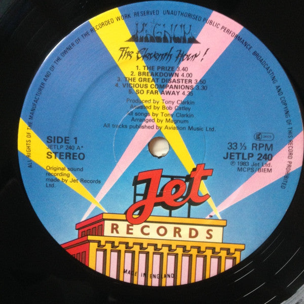 Magnum (3) : The Eleventh Hour! (LP, Album)