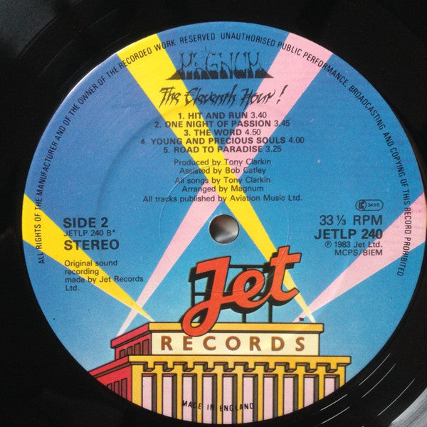 Magnum (3) : The Eleventh Hour! (LP, Album)