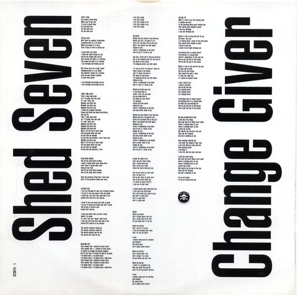 Shed Seven : Change Giver (LP, Album)