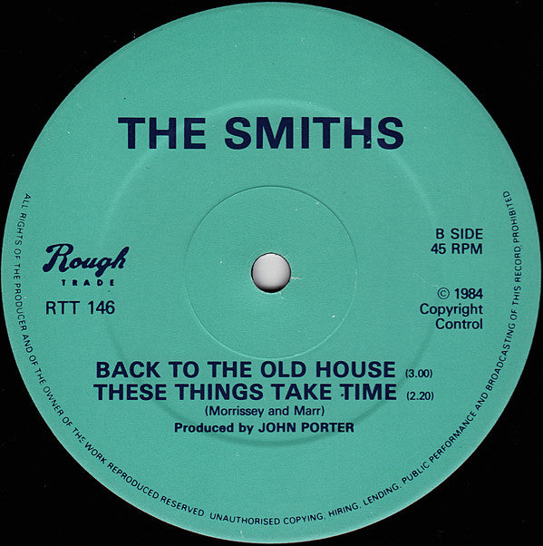 The Smiths : What Difference Does It Make? (12", Single, 1st)
