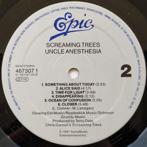 Screaming Trees : Uncle Anesthesia (LP, Album)