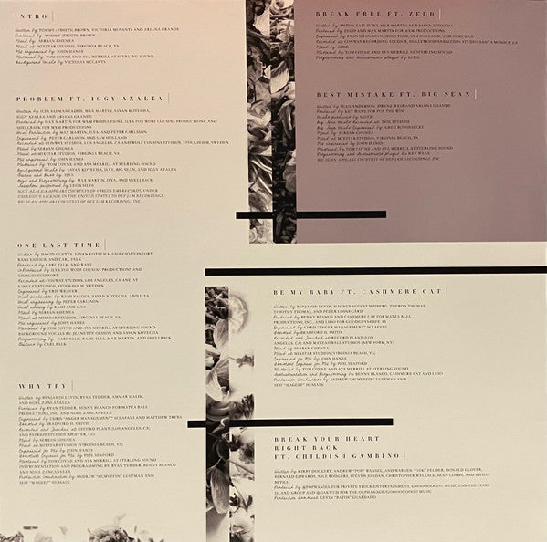 Ariana Grande : My Everything (LP, Album, RE, Cle)