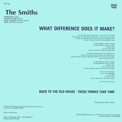 The Smiths : What Difference Does It Make? (12", Single, 2nd)