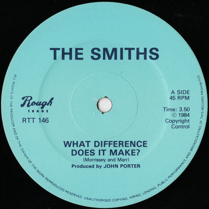 The Smiths : What Difference Does It Make? (12", Single, 2nd)