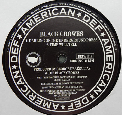 The Black Crowes : Remedy (12", Ltd, Met)