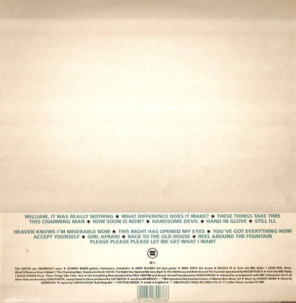 The Smiths : Hatful Of Hollow (LP, Comp, RE)
