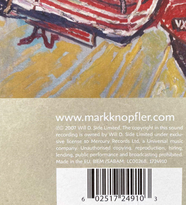 Mark Knopfler : Kill To Get Crimson (2xLP, Album, Gat)