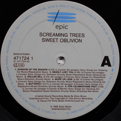 Screaming Trees : Sweet Oblivion (LP, Album)