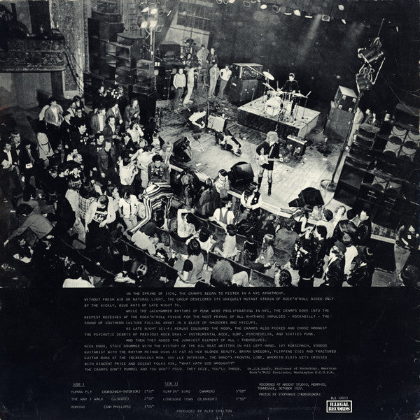 The Cramps : Gravest Hits (12", EP, CBS)