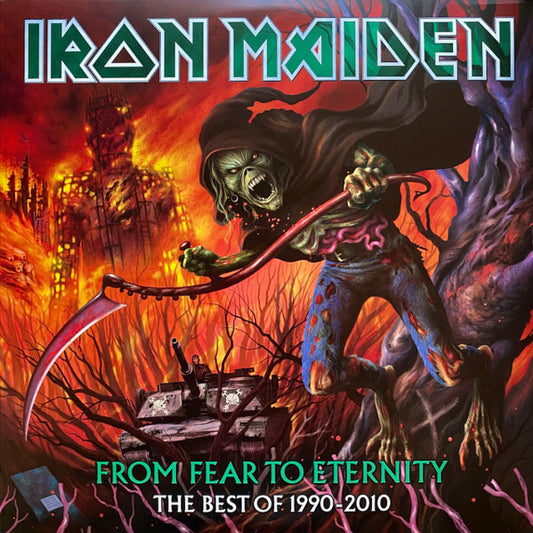 Iron Maiden : From Fear To Eternity - The Best Of 1990-2010 (3xLP, Comp, Ltd, M/Print, Pic, RE)
