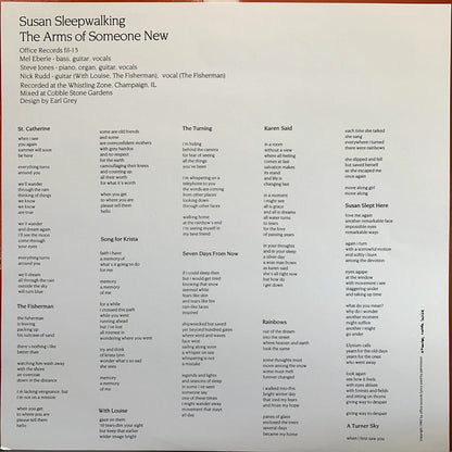 The Arms Of Someone New : Susan Sleepwalking (LP, Album)