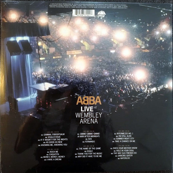 ABBA : Live At Wembley Arena (3xLP, Album, RE, 180)