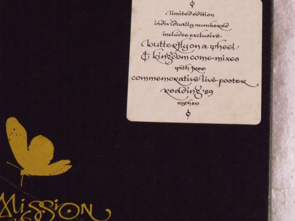 The Mission : Butterfly On A Wheel (10", Single + Box, Ltd, Num)