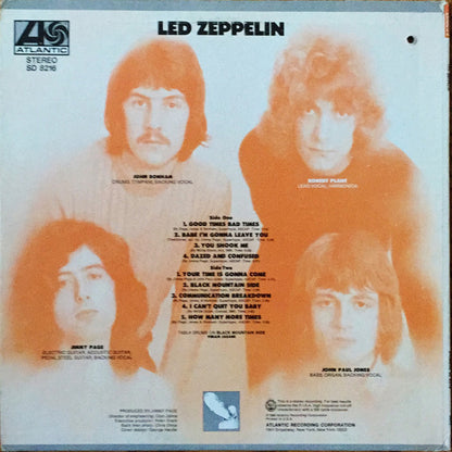 Led Zeppelin : Led Zeppelin (LP, Album, RE, RI )
