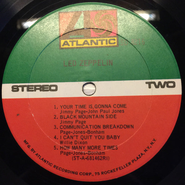 Led Zeppelin : Led Zeppelin (LP, Album, RE, RI )