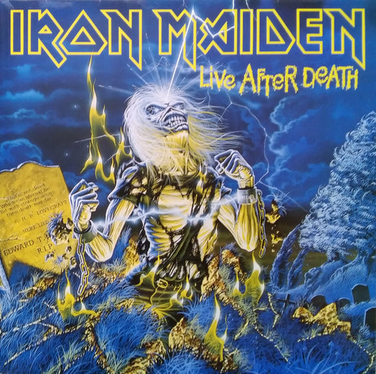 Iron Maiden : Live After Death (2xLP, Album, Sle)