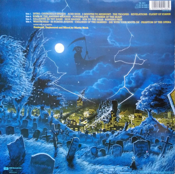 Iron Maiden : Live After Death (2xLP, Album, Sle)