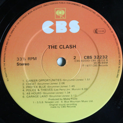 The Clash : The Clash (LP, Album, RE)