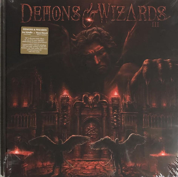 Demons & Wizards : III (LP, Red + LP, S/Sided, Etch, Red + Album + CD, Alb)