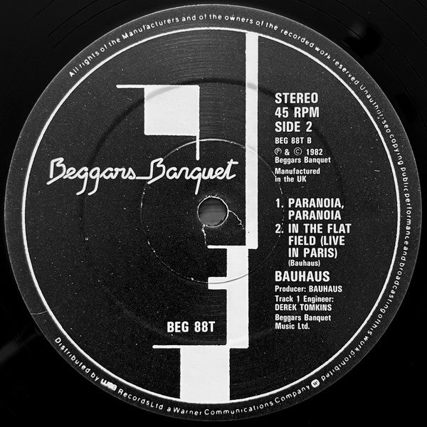 Bauhaus : Lagartija Nick (12", DAM)