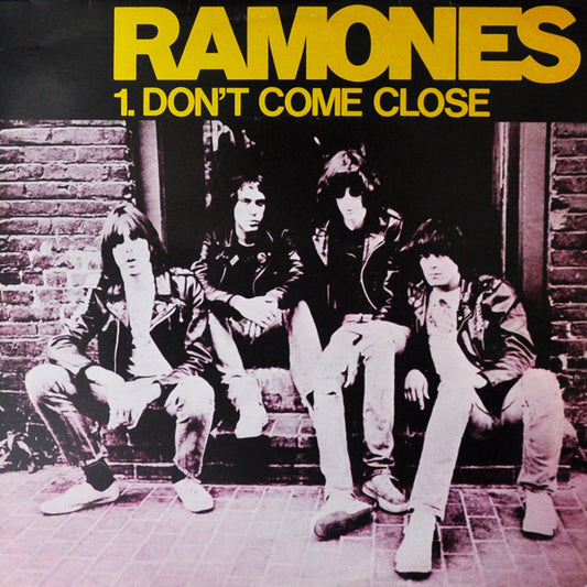 Ramones : Don't Come Close (12", Single, Ltd, Yel)