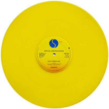 Ramones : Don't Come Close (12", Single, Ltd, Yel)