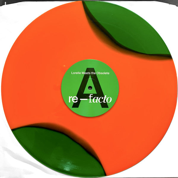Lorelle Meets The Obsolete : Re-Facto (12", EP, Ltd, Tra)