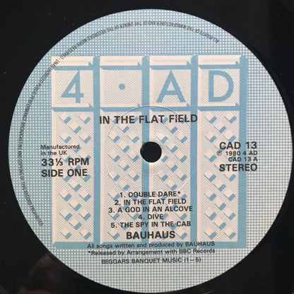 Bauhaus : In The Flat Field (LP, Album, Ʊto)