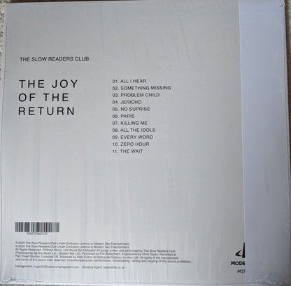 The Slow Readers Club : The Joy Of The Return (LP, Album, Ltd, Mag)