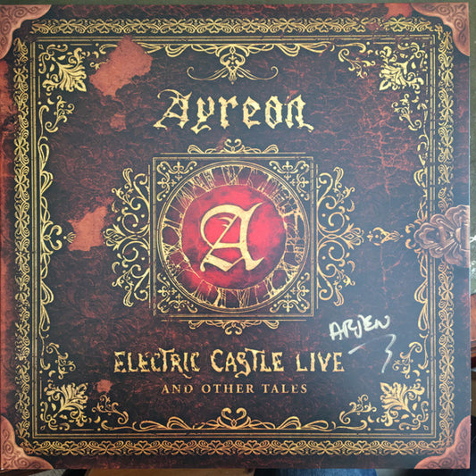 Ayreon : Electric Castle Live And Other Tales (3xLP, Album, Gol)