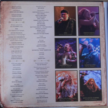 Ayreon : Electric Castle Live And Other Tales (3xLP, Album, Gol)