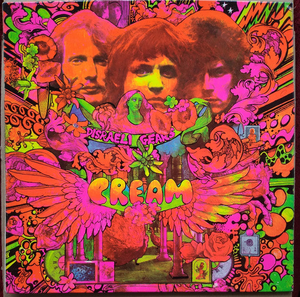 Cream (2) : Disraeli Gears (LP, Album, Lam)