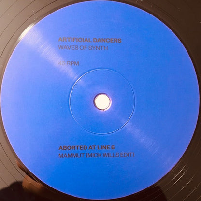 Interstellar Funk : Artificial Dancers (Waves Of Synth) (2xLP, Comp + 12", S/Sided)