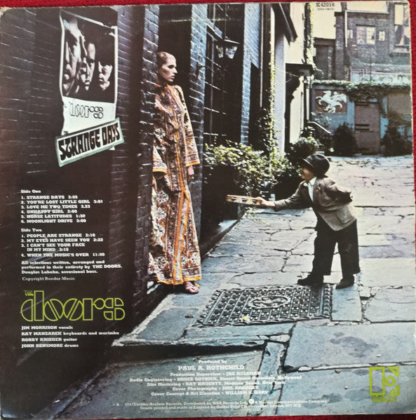 The Doors : Strange Days (LP, Album, RE)