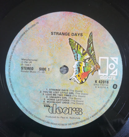 The Doors : Strange Days (LP, Album, RE)