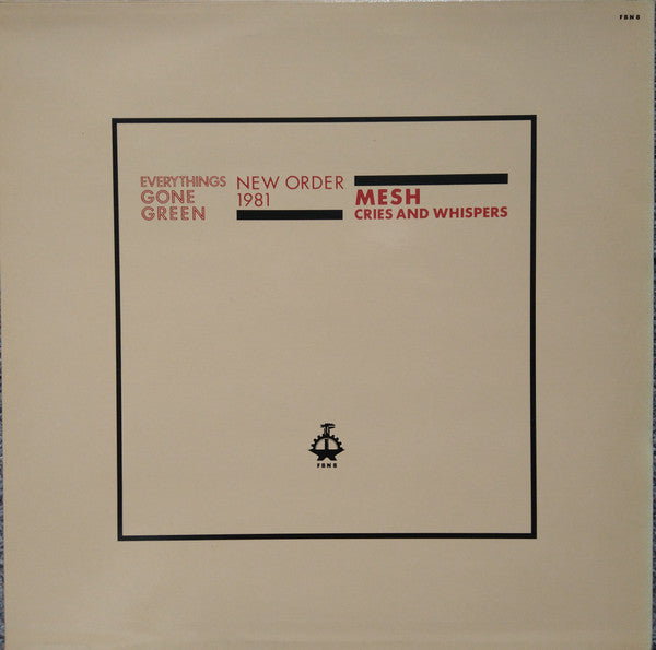 New Order : Everythings Gone Green (12", RE)