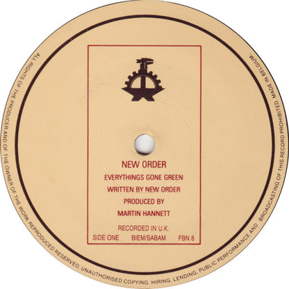 New Order : Everythings Gone Green (12", RE)